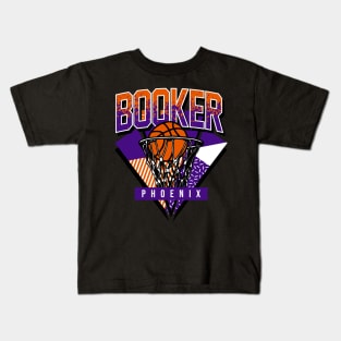 Phoenix Retro Booker Basketball Throwback Kids T-Shirt